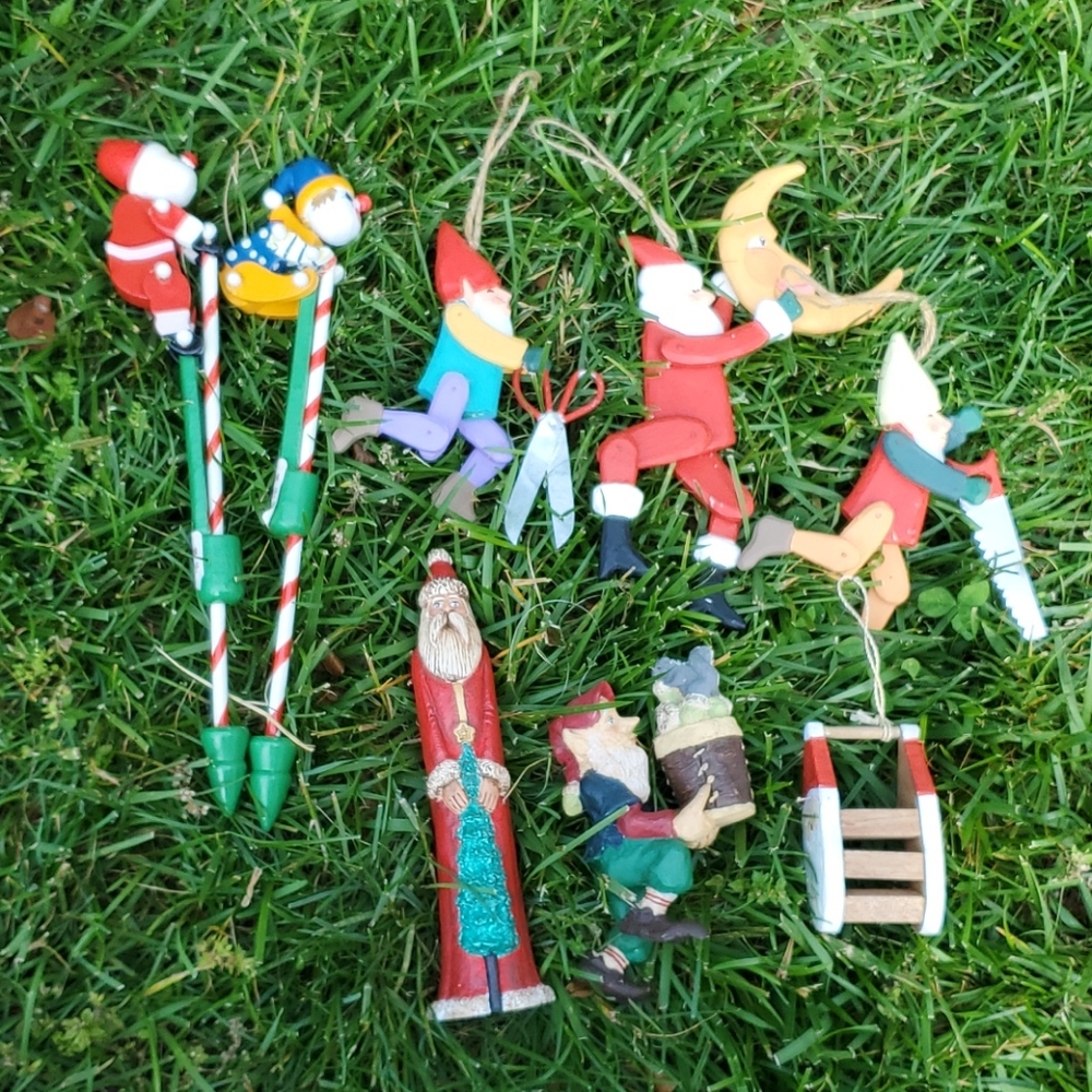 Movable Wooden Figurines - Christmas Collection
